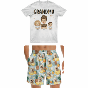 Wave-Worthy Wardrobe: Personalized T-Shirts and Beach Shorts Edition