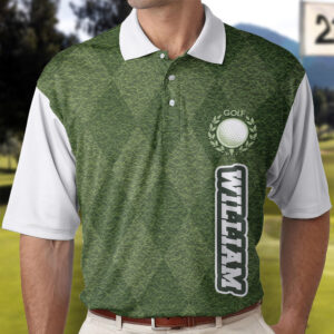 Today’s Treasure Polo Shirt Green Grass Golf Polo - Custom Golf Shirt Set of 3