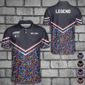 Made to Shine Polo Shirt Strike Bowling Polo Shirt - Custom Polo Shirt Set of 10